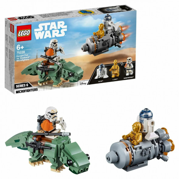 Конструктор LEGO Star Wars 75228 Спасательная капсула Микрофайтеры дьюбэк в Ижевске