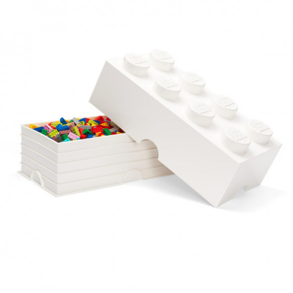 Пластиковый кубик для хранения LEGO Creator 4004, белый в Ижевске