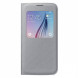 Чехол для Samsung Galaxy S6 S-View Cover (EF-CG920BSE), Silver в Ижевске