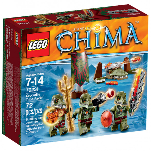 Конструктор LEGO Legends of Chima 70231 Лагерь Клана Крокодилов в Ижевске