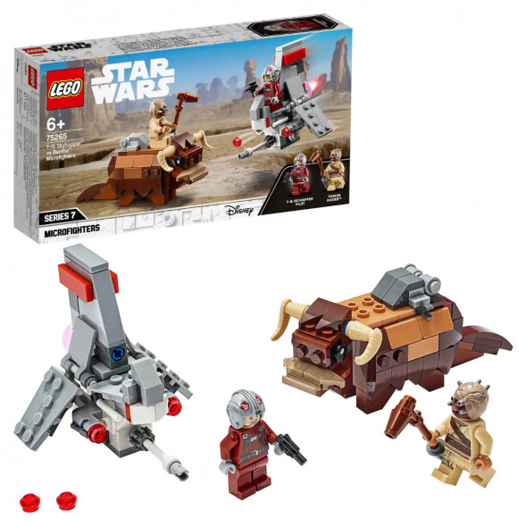 Конструктор LEGO Star Wars 75265 Микрофайтеры Скайхоппер T-16 против Банты в Ижевске