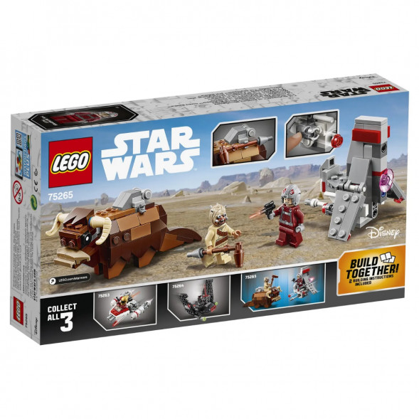 Конструктор LEGO Star Wars 75265 Микрофайтеры Скайхоппер T-16 против Банты в Ижевске