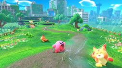 Игра Kirby and the Forgotten Land + Star-Crossed World [Nintendo Switch 2, английская версия]