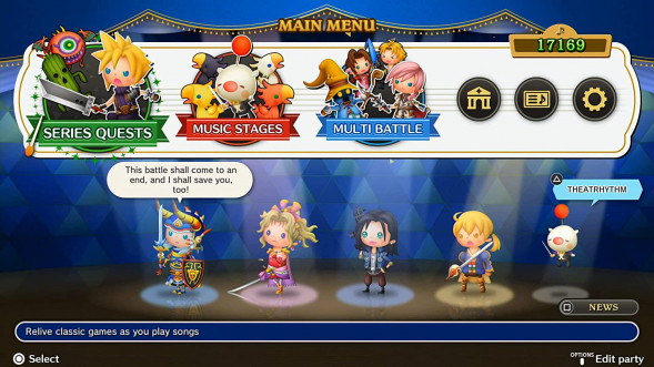 Игра Theatrhythm: Final Bar Line [Nintendo Switch, английская версия] в Ижевске