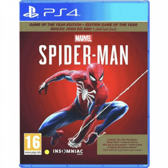 Игра MARVEL Человек-Паук. Game of the Year Edition [PS4, русская версия] в Ижевске