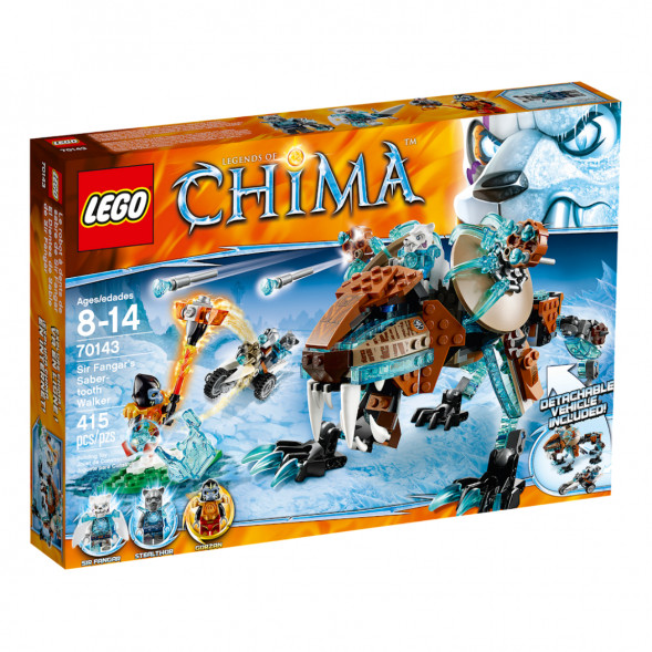 Конструктор LEGO Legends of Chima 70143 Саблезубый шагающий робот Сэра Фангара в Ижевске