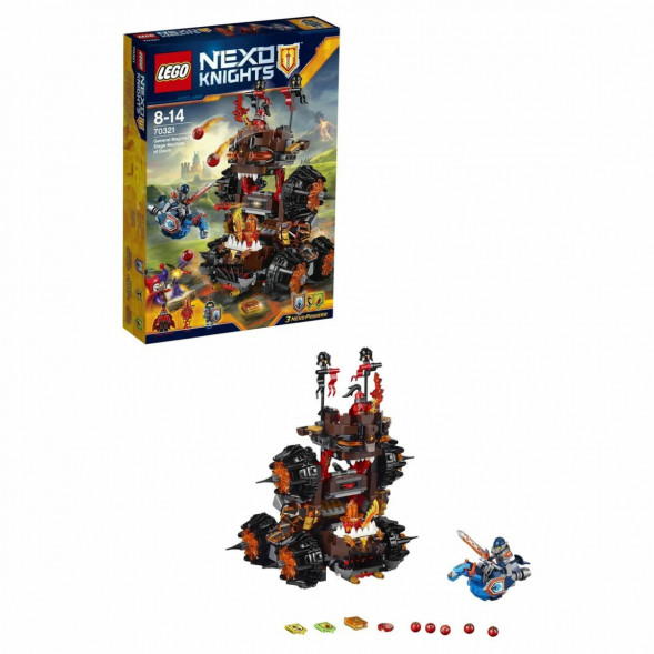 Конструктор LEGO Nexo Knights 70321 Роковое наступление Генерала Магмара в Ижевске