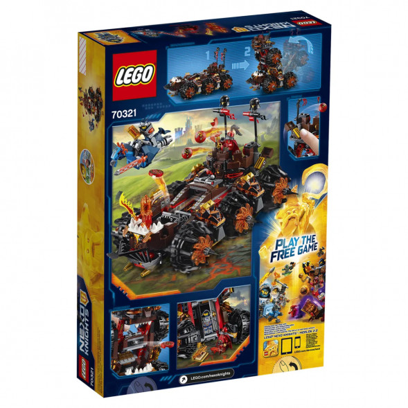 Конструктор LEGO Nexo Knights 70321 Роковое наступление Генерала Магмара в Ижевске
