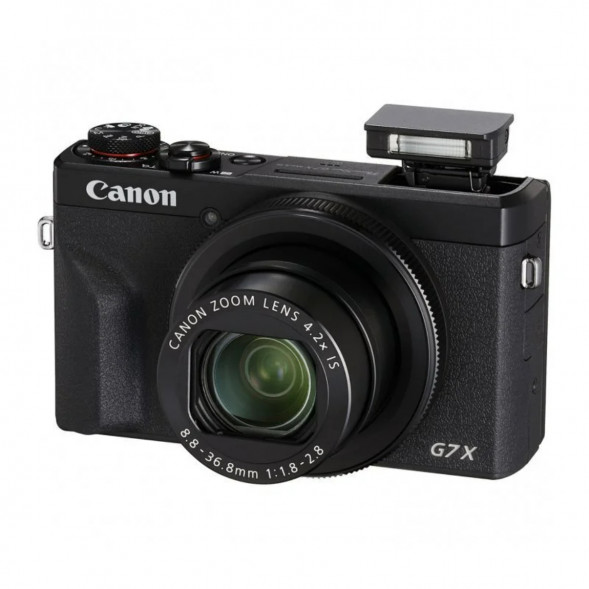 Фотоаппарат Canon PowerShot G7X Mark III, чёрный в Ижевске