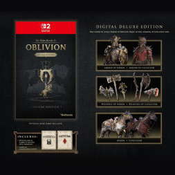 Игра The Elder Scrolls IV: Oblivion Remastered. Deluxe Edition [Nintendo Switch 2, английская версия]