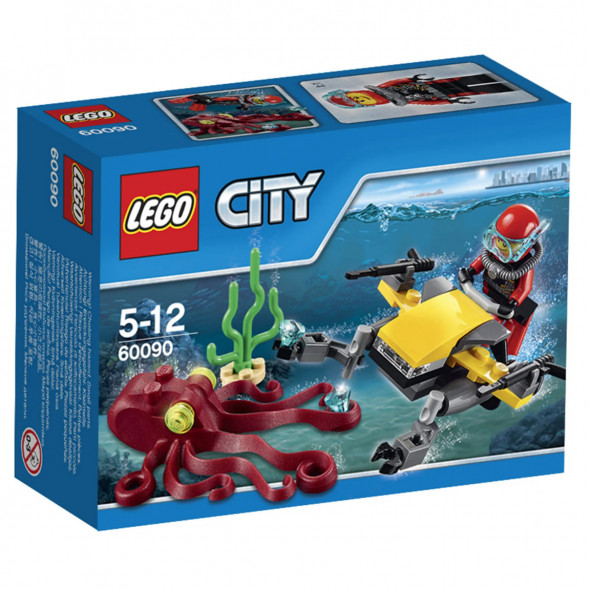 Конструктор LEGO City Deep Sea Explorers 60090 Глубоководный скутер в Ижевске