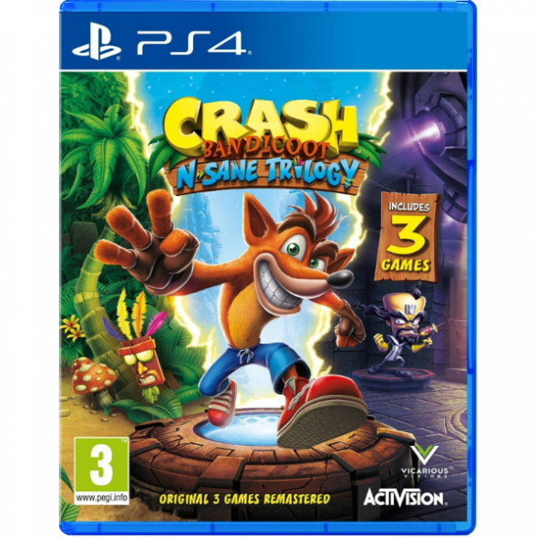 Игра Crash Bandicoot N-Sane Trilogy для PlayStation 4 в Ижевске