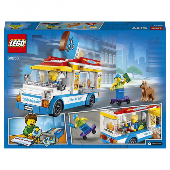 Конструктор LEGO City Great Vehicles 60253 Грузовик мороженщика в Ижевске