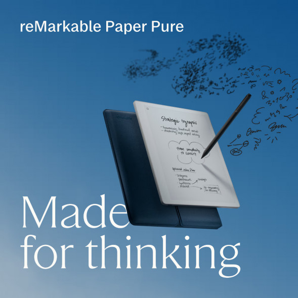 Графический планшет reMarkable Paper Pure+Marker Plus+Sleeve Folio, Ocean Blue в Ижевске