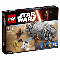 Конструктор LEGO Star Wars 75136 Спасательная капсула дроидов